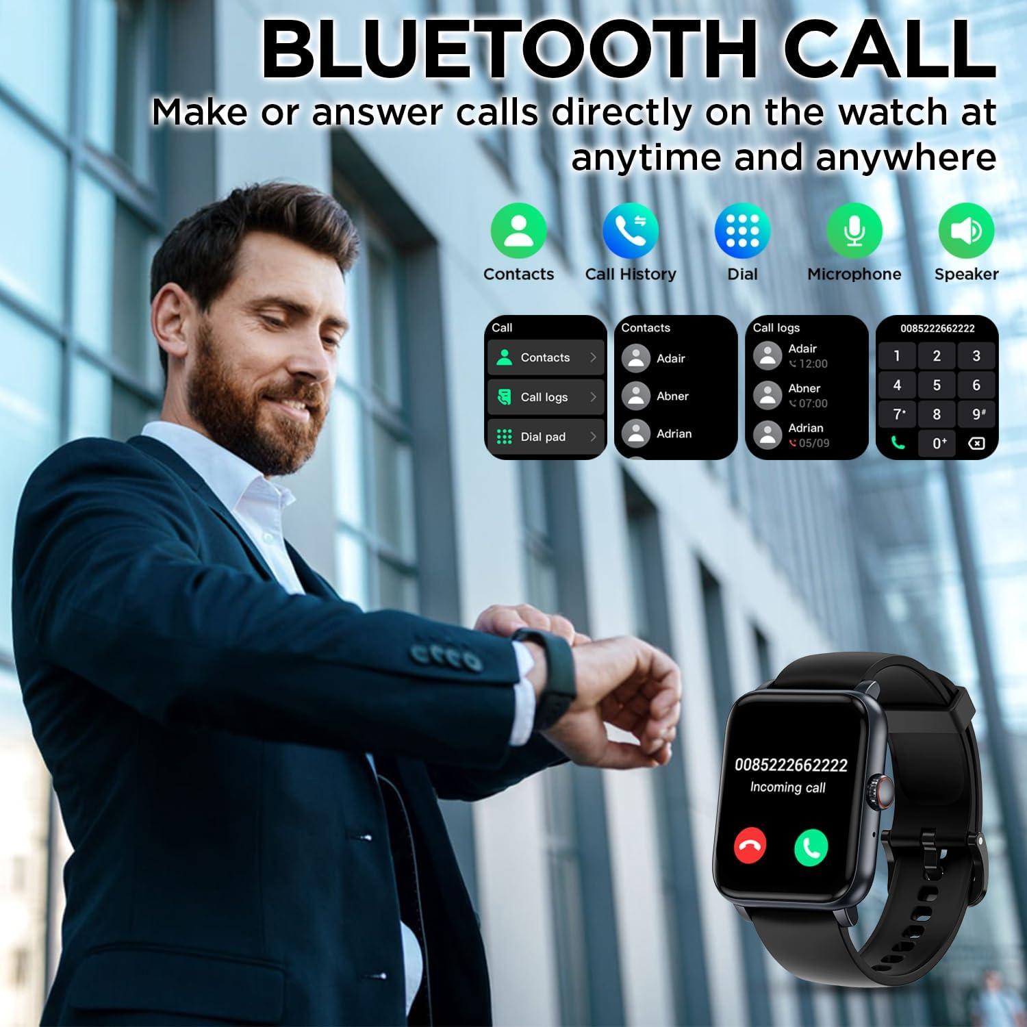 Reloj Inteligente BENIO GT 1 con Monitoreo de Salud y 100 Modos