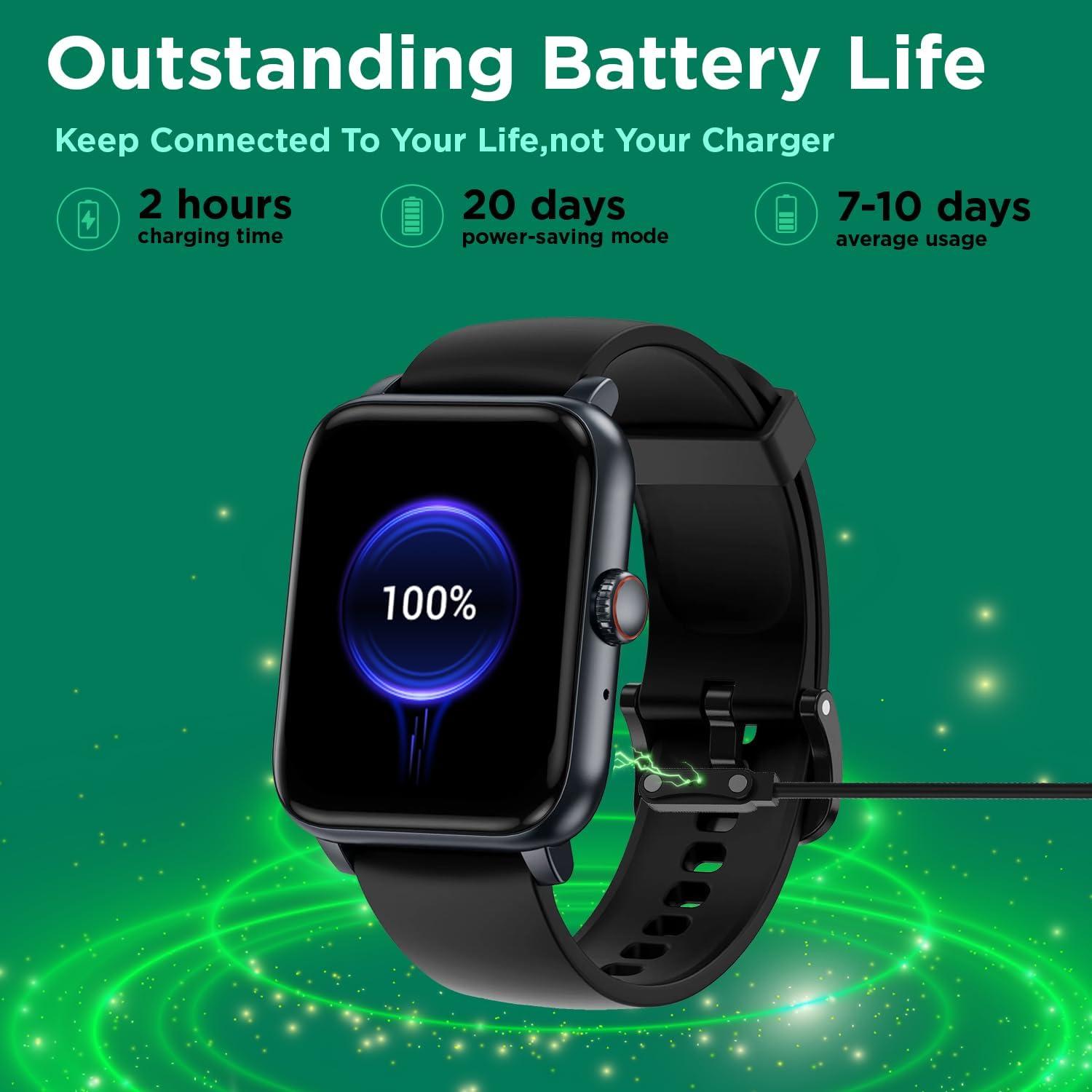 Reloj Inteligente BENIO GT 1 con Monitoreo de Salud y 100 Modos