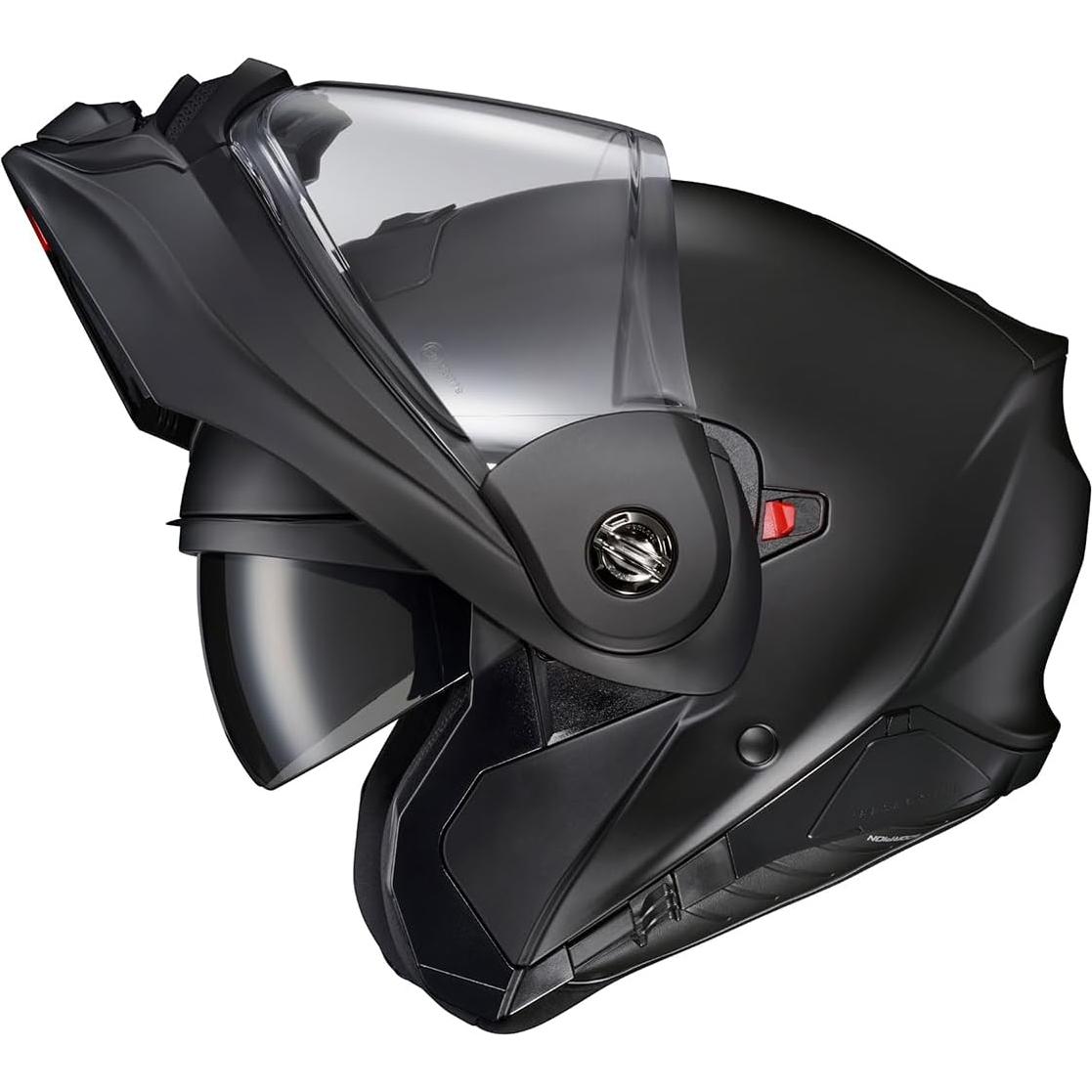 Casco Modular ScorpionEXO AT960 Aventura Negro Mate S