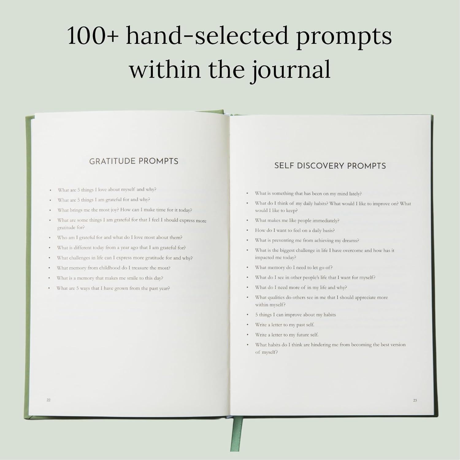 Diario de Gratitud Día a Día Día a Día Verde Matcha 2025