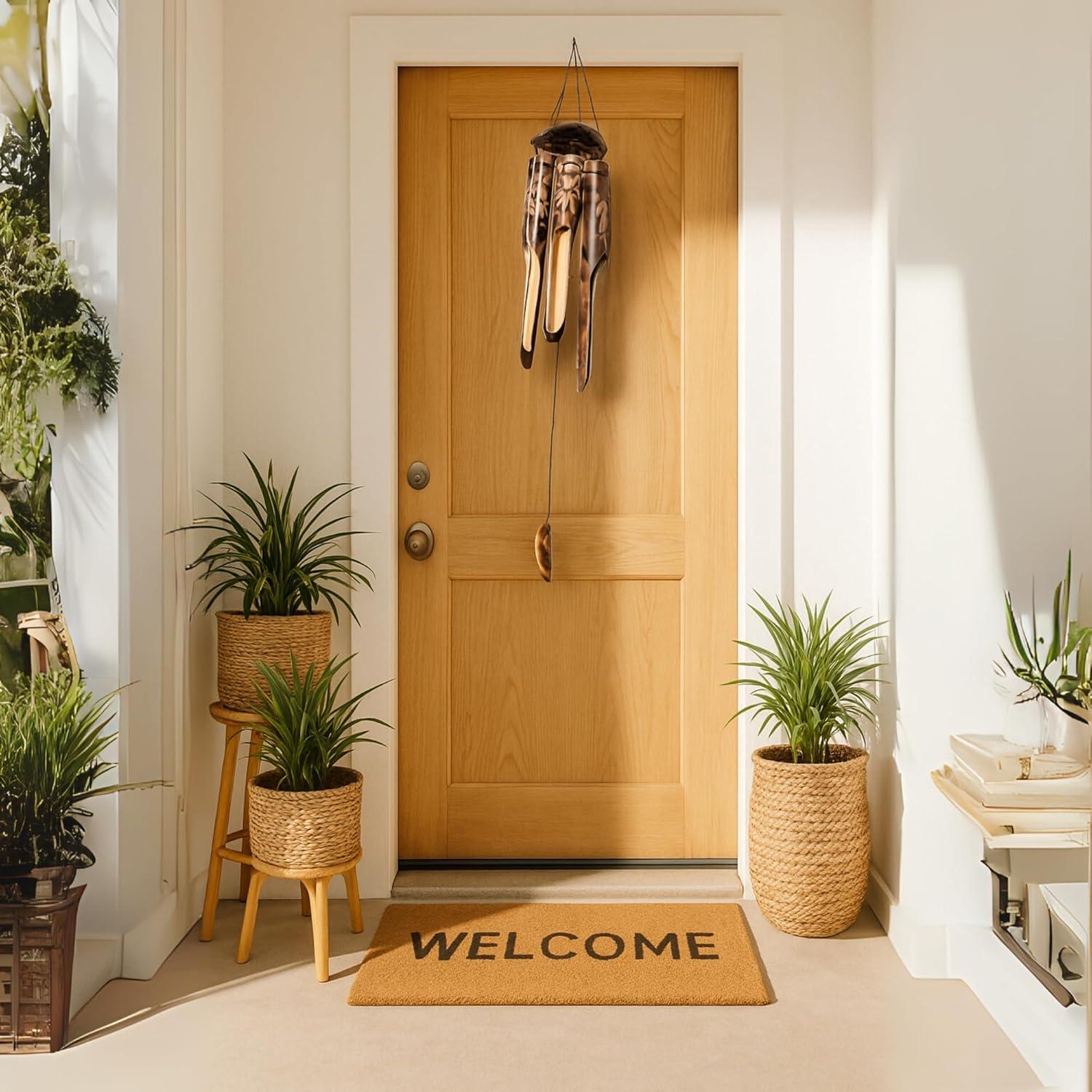 Campanas de Viento de Bambú Solange & Frances para Exterior