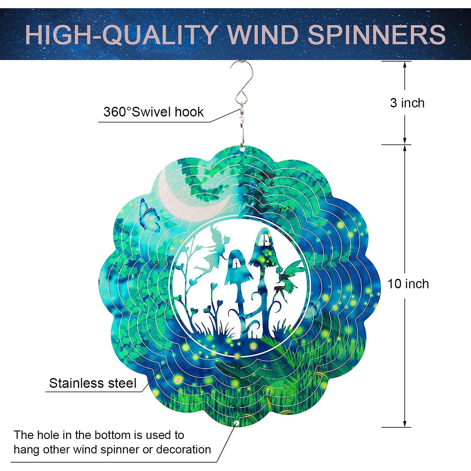 Girador de Viento Jardín de Hadas Canción de Primavera 25.4 cm