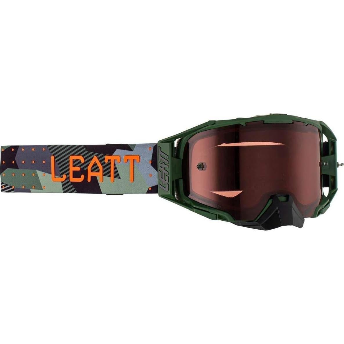 Gafas Leatt Goggle Velocity 6.5 Adulto Verde Lente Rosa