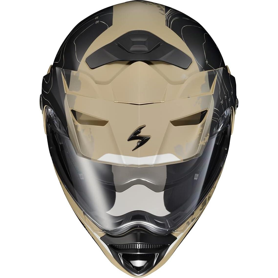 Casco Modular ScorpionEXO AT960 Aventura Mediano Arena