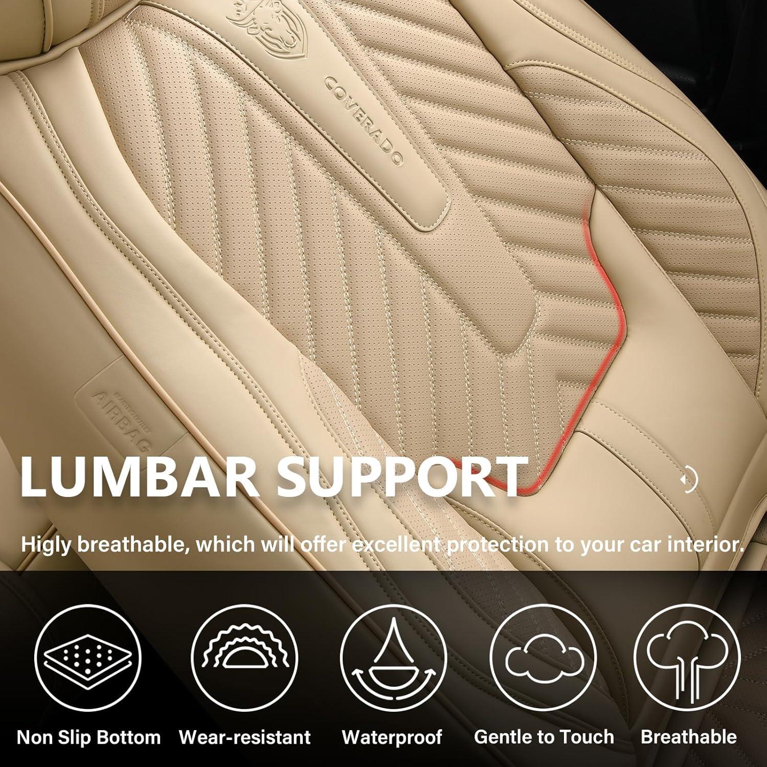 Cubiertas de Asientos Coverado Beige Universales Impermeables