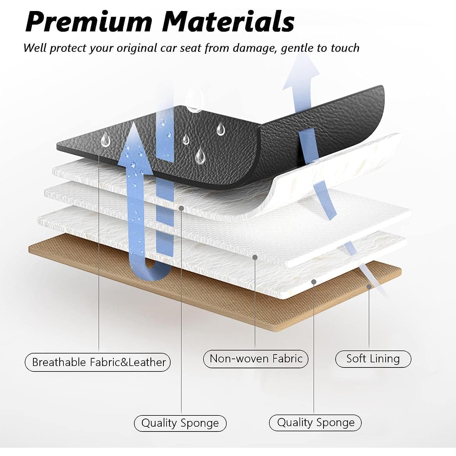 Cubiertas de Asientos Coverado Beige Universales Impermeables