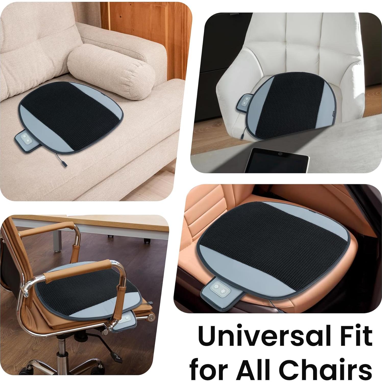 Cojín de Asiento Refrigerante COMFIER CF-1401 con Ventiladores