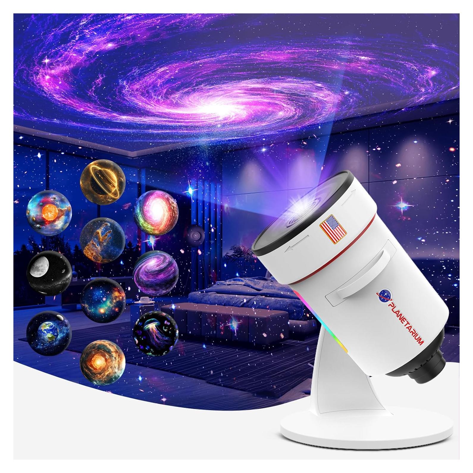 Proyector Galáctico VanSmaGo DWB-01 Luz Nocturna 7 Colores