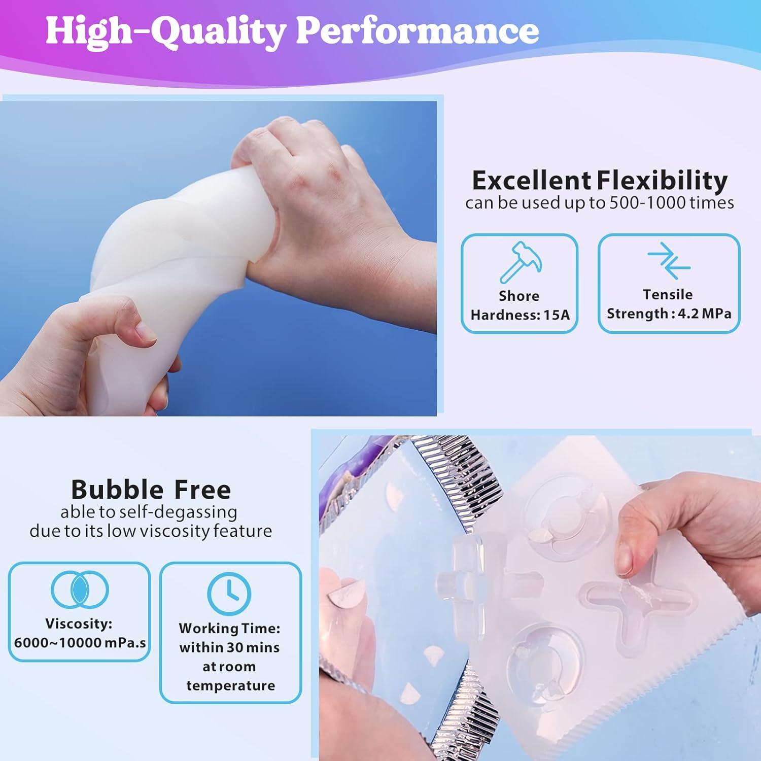 Kit de Fabricación de Moldes de Silicona LET'S RESIN 580g