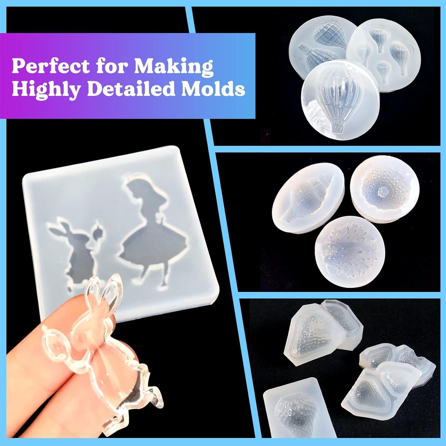 Kit de Fabricación de Moldes de Silicona LET'S RESIN 580g