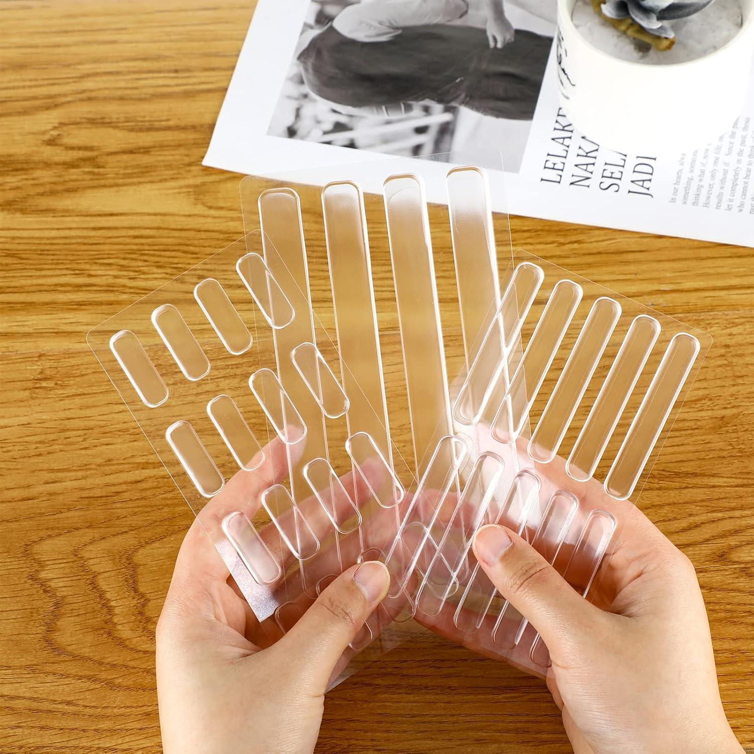 Shappy 44 Piezas Protectores de Puerta y Gabinete Transparentes