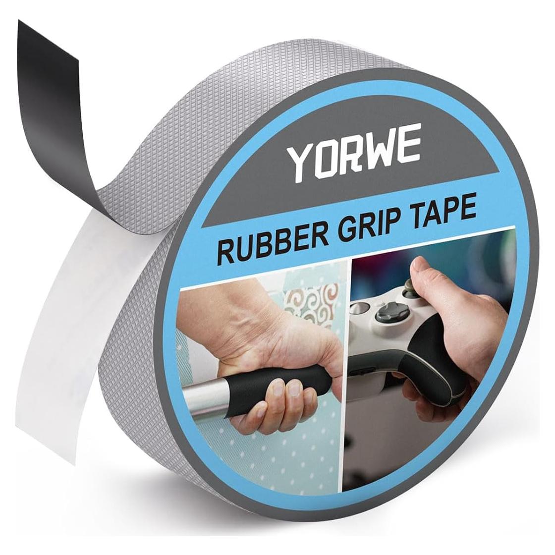 Cinta de Agarre de Goma Yorwe 2.5cm x 3m Antideslizante