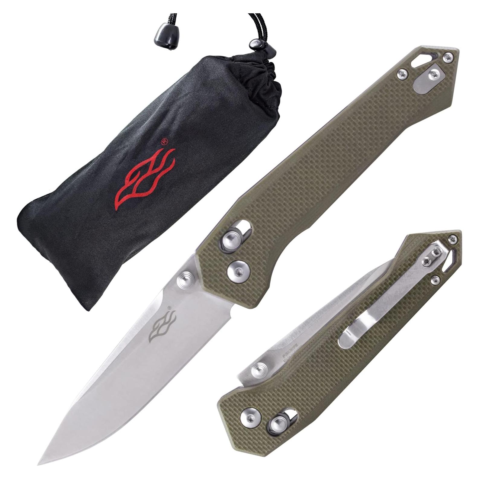 Cuchillo Plegable Firebird Ganzo FB7651-GR Acero Inoxidable 440C