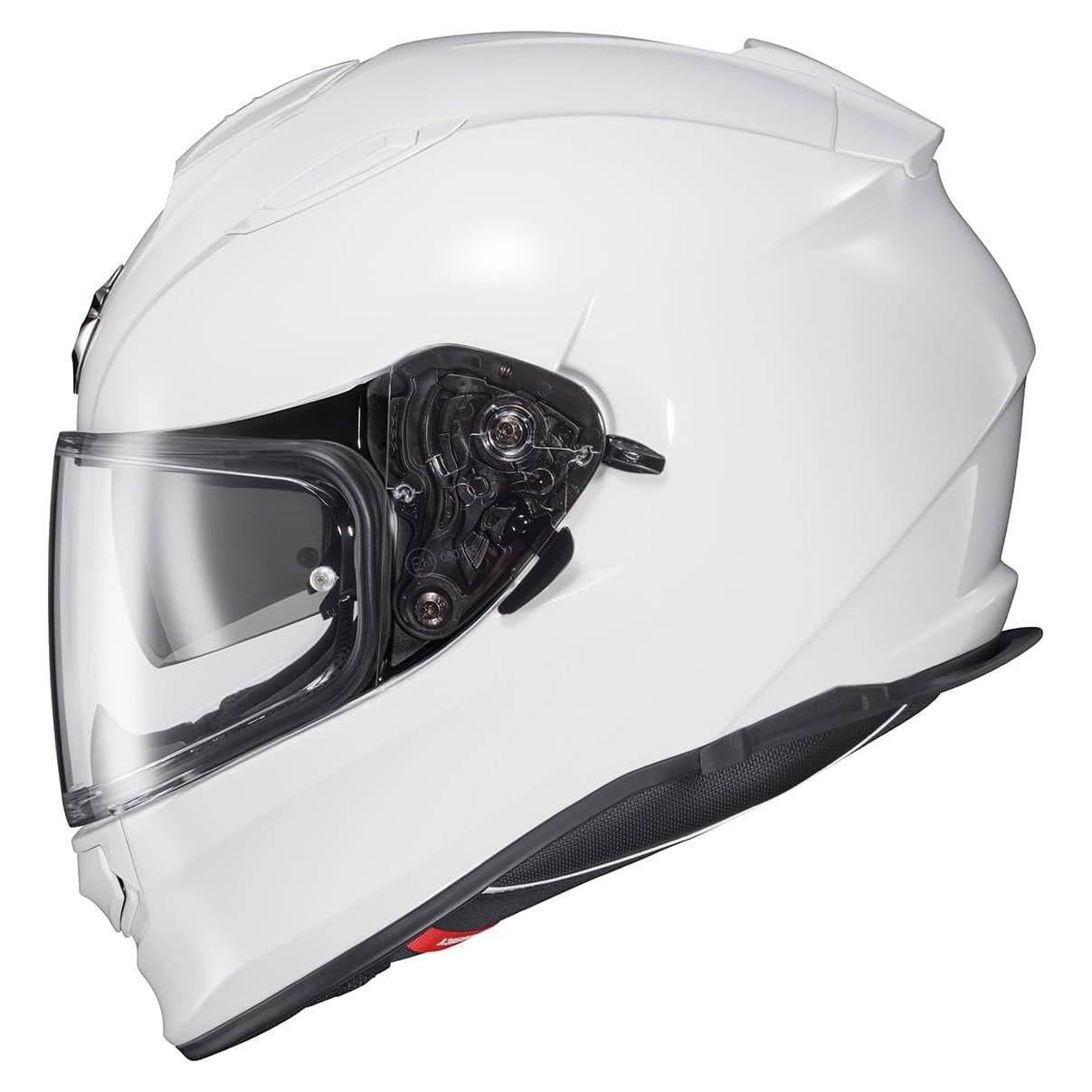 Casco ScorpionEXO Ryzer Grande Blanco Brillante con Visera