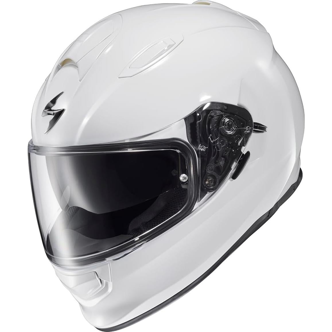 Casco ScorpionEXO Ryzer Grande Blanco Brillante con Visera