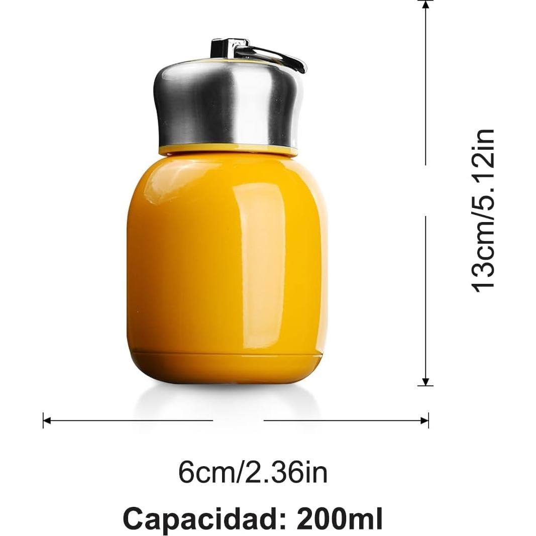 Botella de Agua Aislada Redson 200ml Naranja para Niños