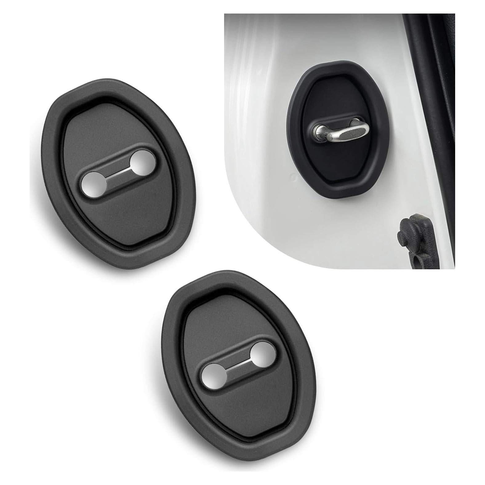 Protector de Cerradura de Puerta de Coche cerfioo 2 PCS Silicona
