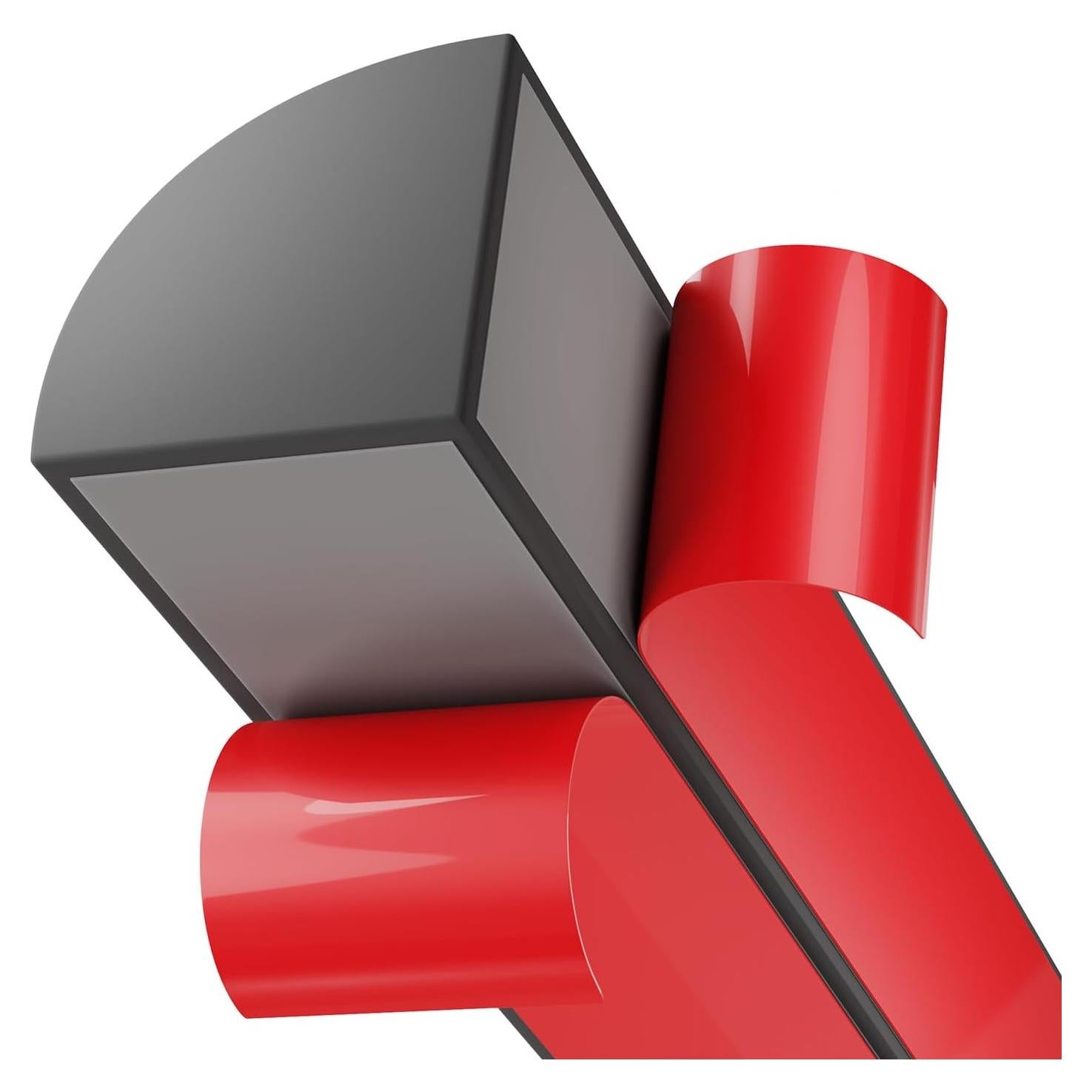 Moldura Flexible en Cuarto de Redondo Ahua Walsong 401.3 cm Gris