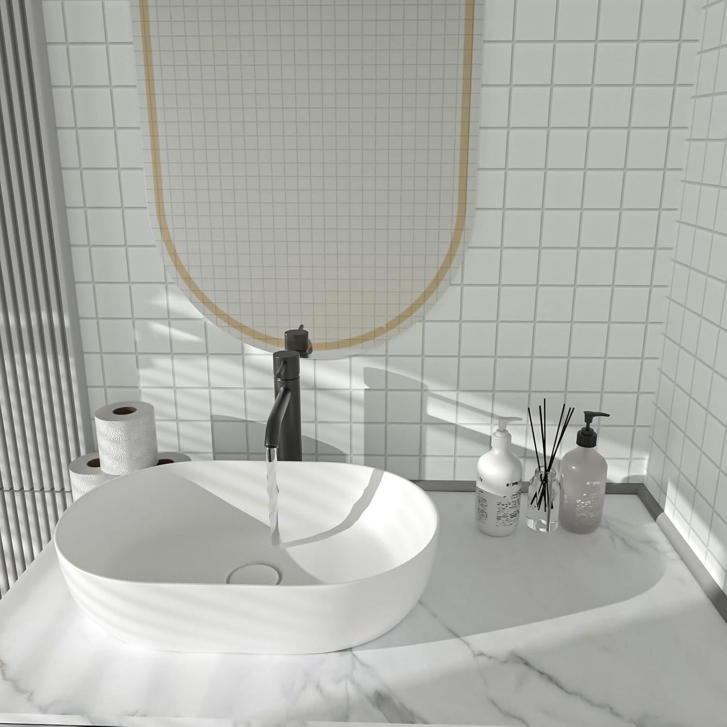 Moldura Flexible Autoadhesiva Risunpet 149.86 cm Gris