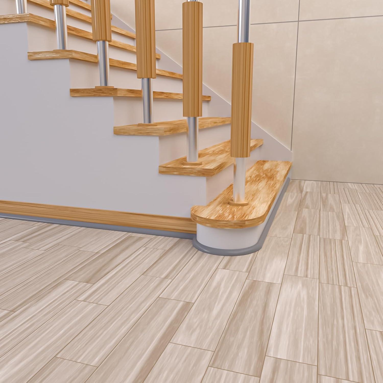 Moldura Flexible Autoadhesiva Risunpet 149.86 cm Gris