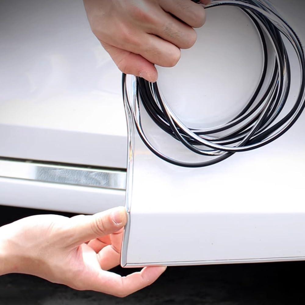 Protector de Borde de Puerta Brillante en la Oscuridad 5 m Silicona