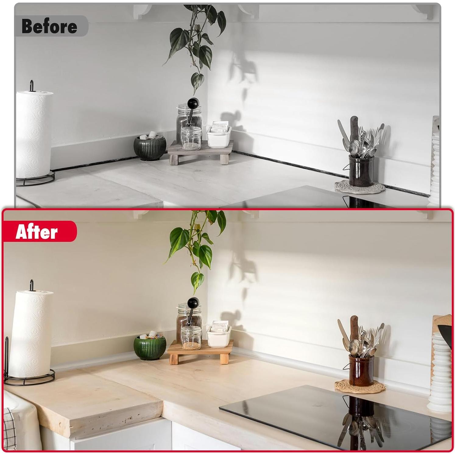 Moldura Flexible Autoadhesiva LSGCQ 1.0m Transparente