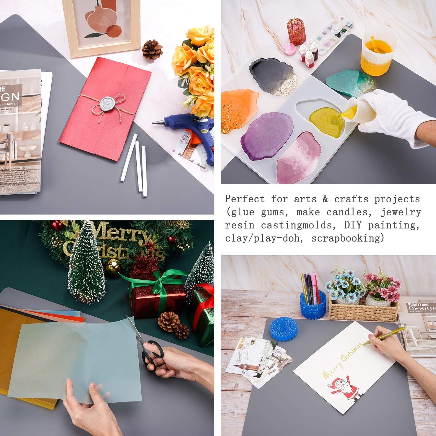 Alfombrilla de Silicona Gartful 80x60cm Gris Oscuro Antiadherente