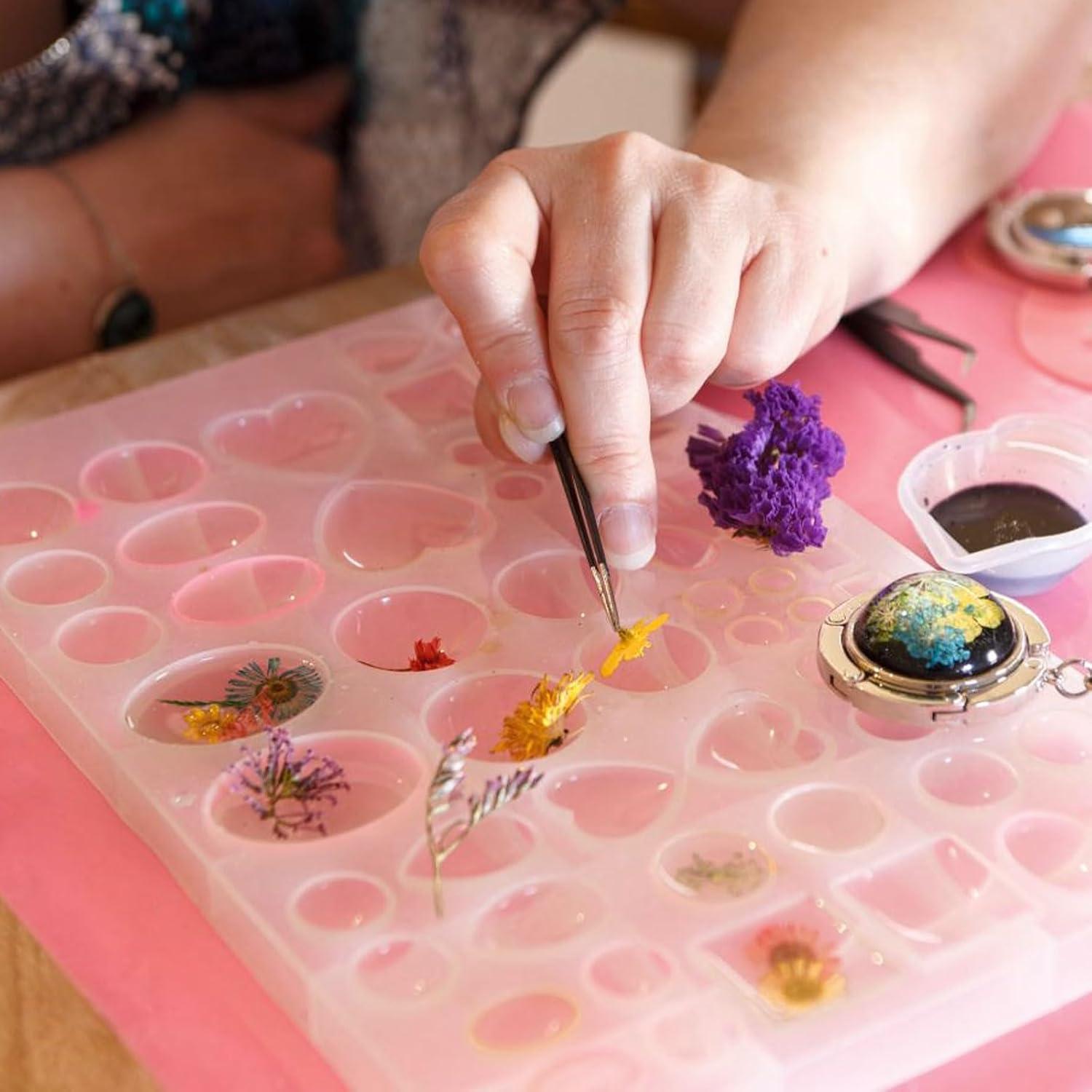 Alfombrillas de Silicona HARFINGTON 3pcs Rosa 15x10cm