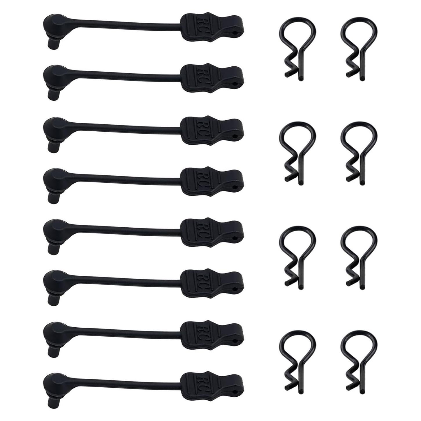 Clips Universales para Carro RC TGCWENG 8PCS con Tiradores