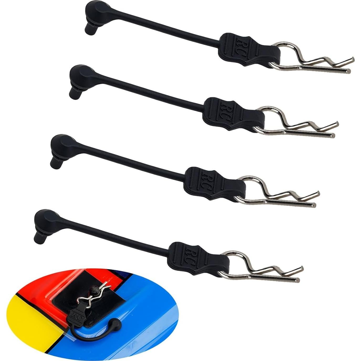 Clips Universales para Carro RC TGCWENG 8PCS con Tiradores