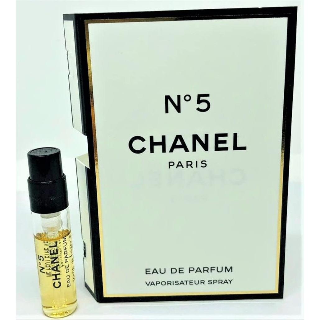 Chanel No. 5 Eau de Parfum Spray 1.5 ml Muestra para Mujeres