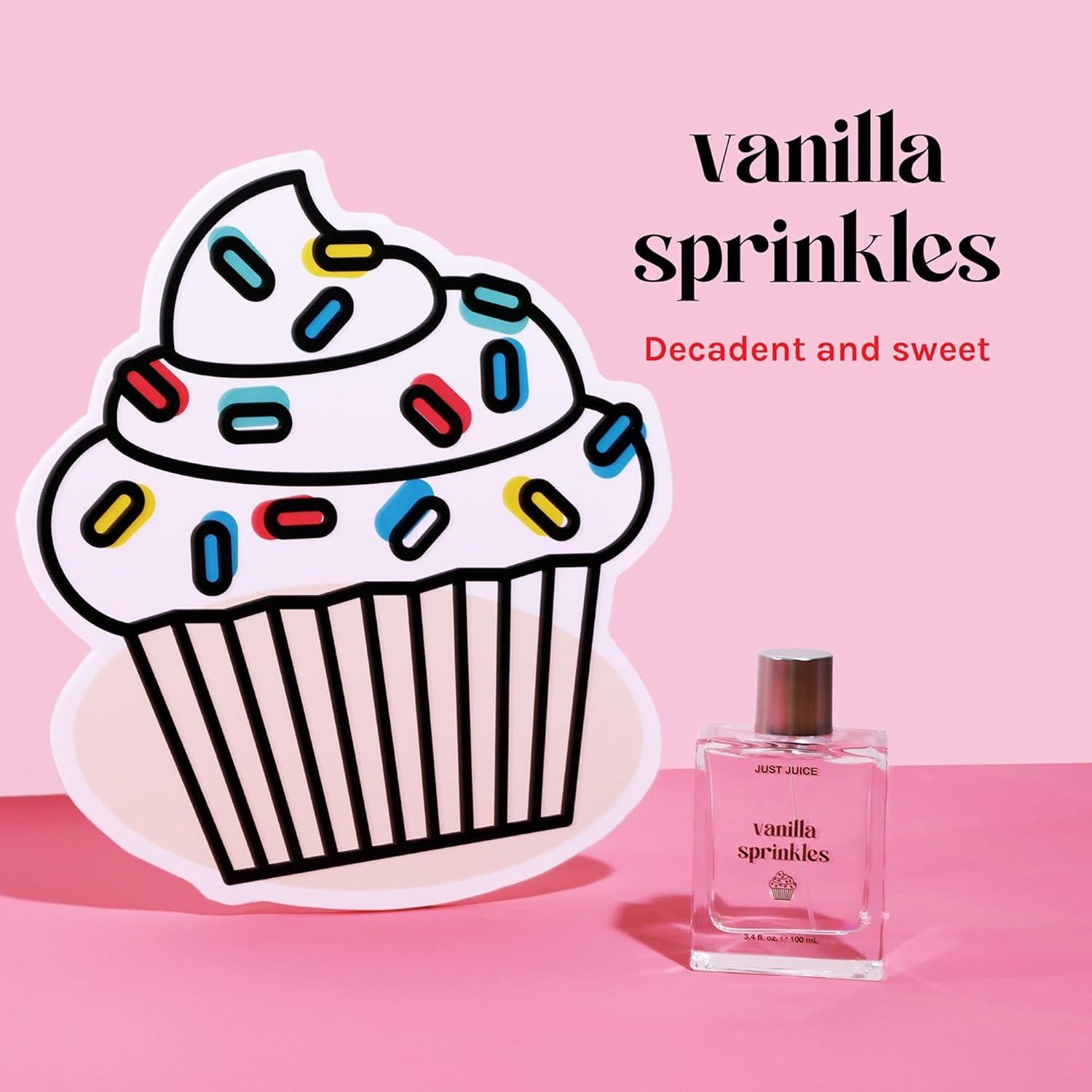Perfume Gourmand Just Juice Sprinkles Vainilla 100 ml Unisex