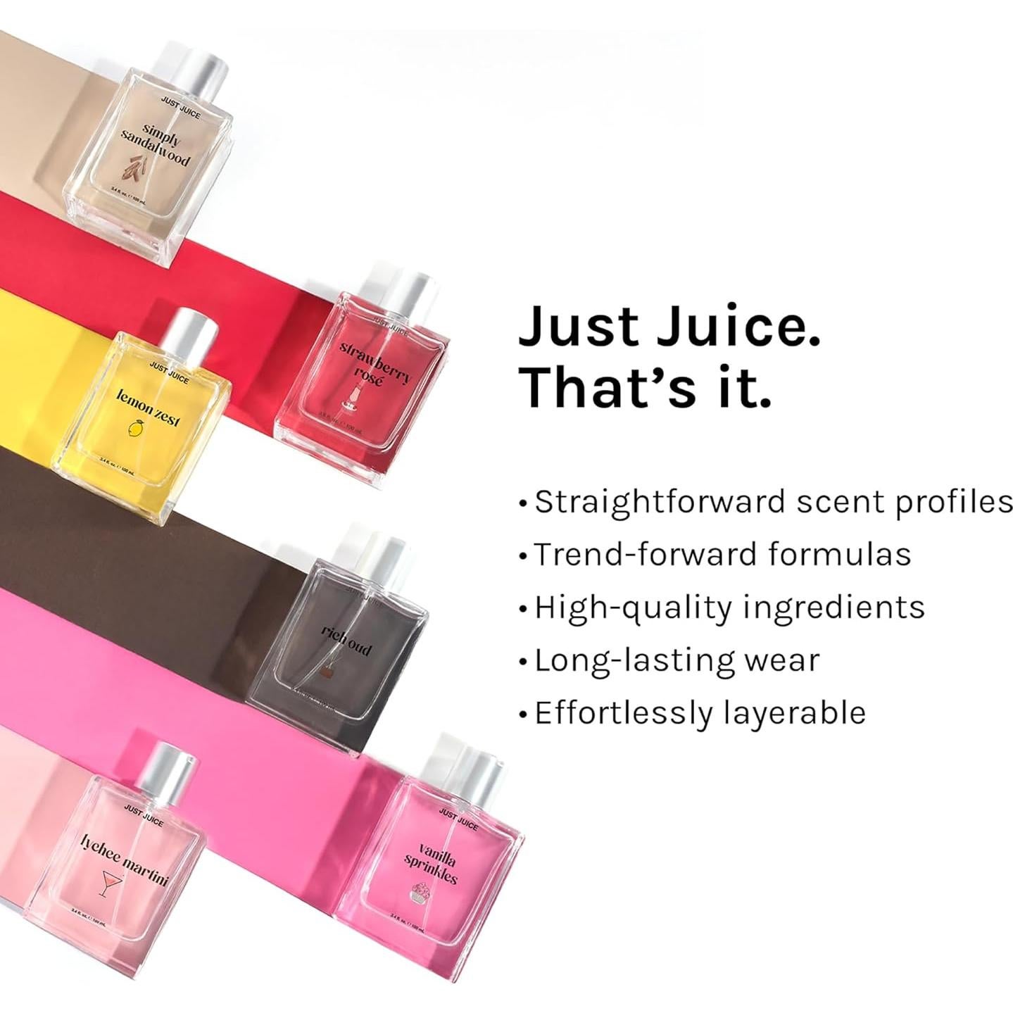 Perfume Gourmand Just Juice Sprinkles Vainilla 100 ml Unisex