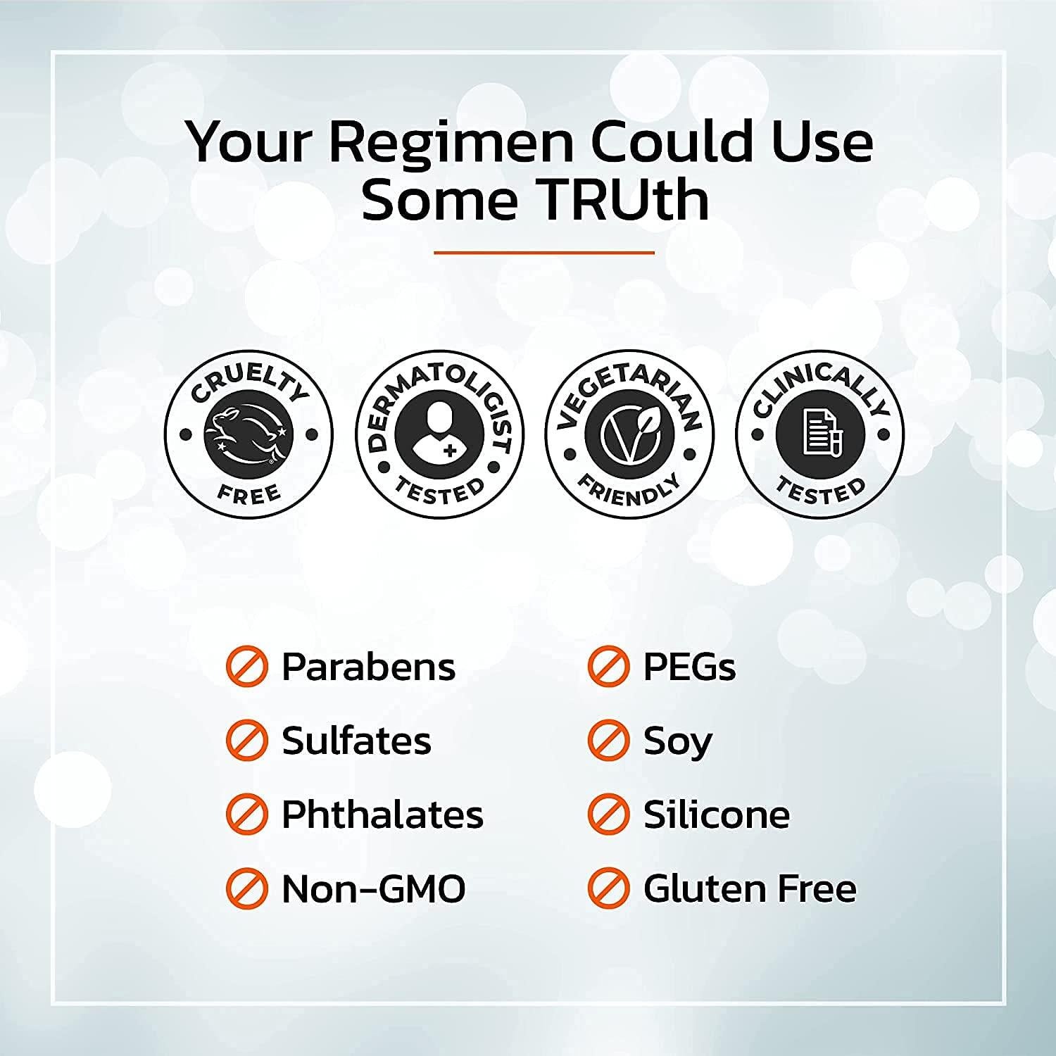 Hidratante Facial TruSkin 118ml con Retinol y Ácido Hialurónico