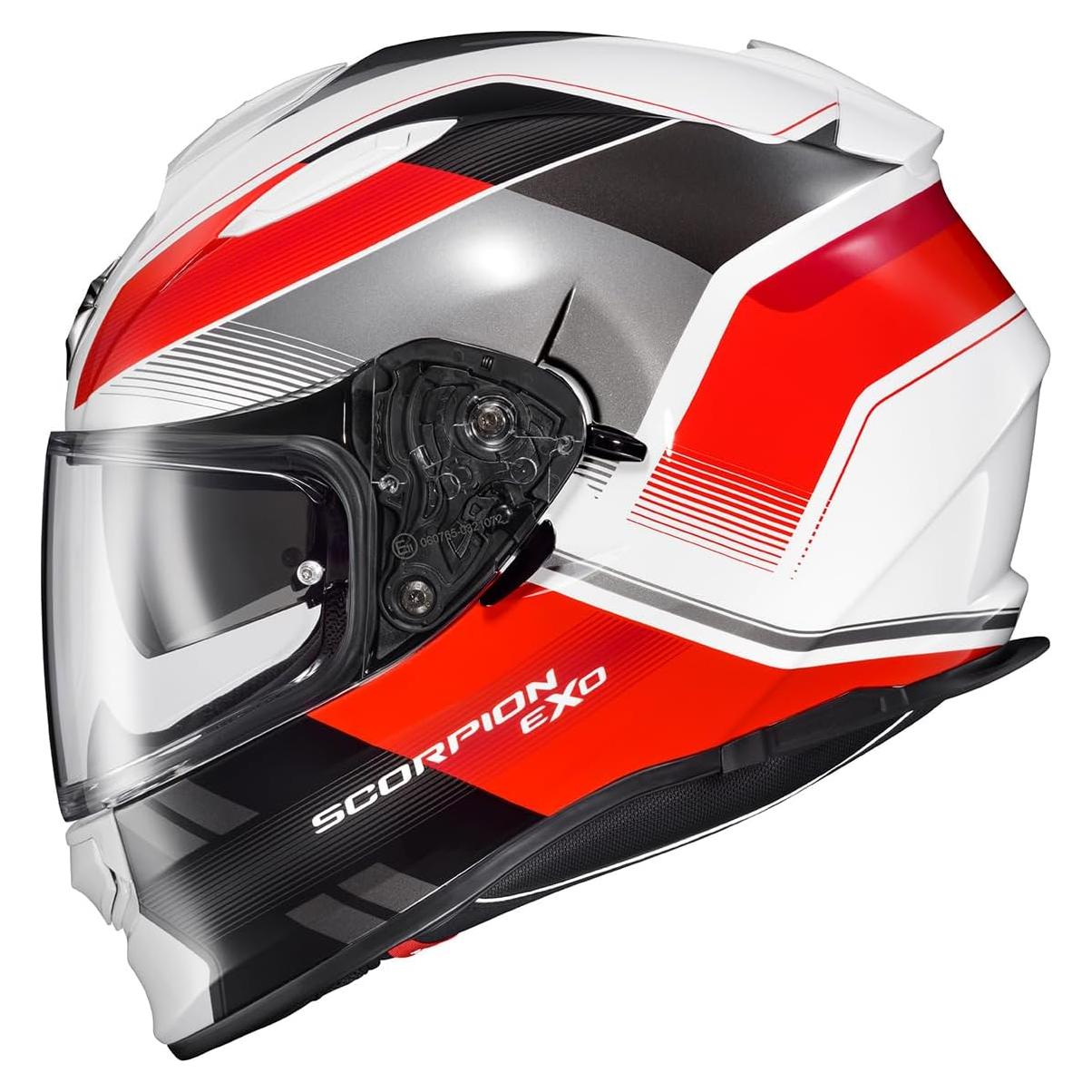 Casco ScorpionEXO Ryzer Rojo Mediano con Visera Solar