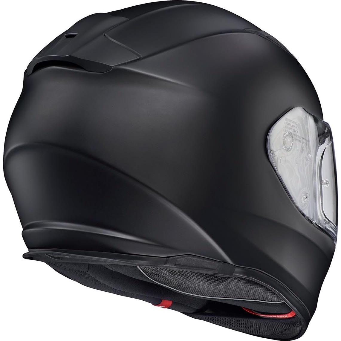 Casco ScorpionEXO Ryzer Negro Mate X-Large con Visera Solar