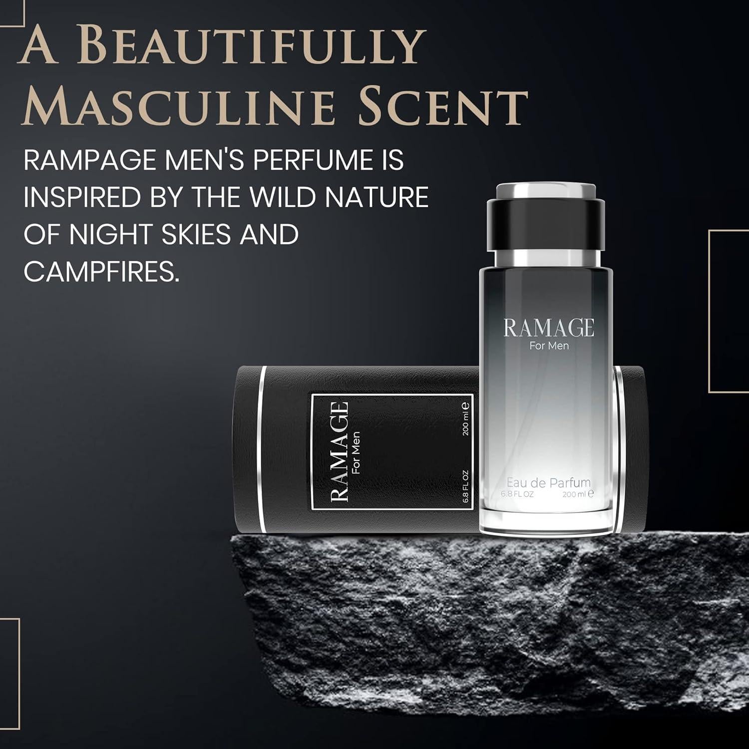 Colonia para hombres Regal Fragrances 200 ML - Cítrico y Amaderado