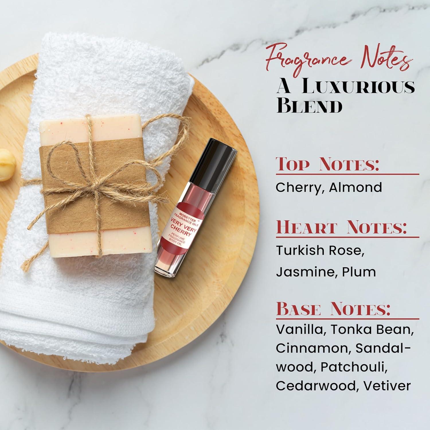 Aceite Corporal de Fragancia MoBetter Cereza 40ml Unisex