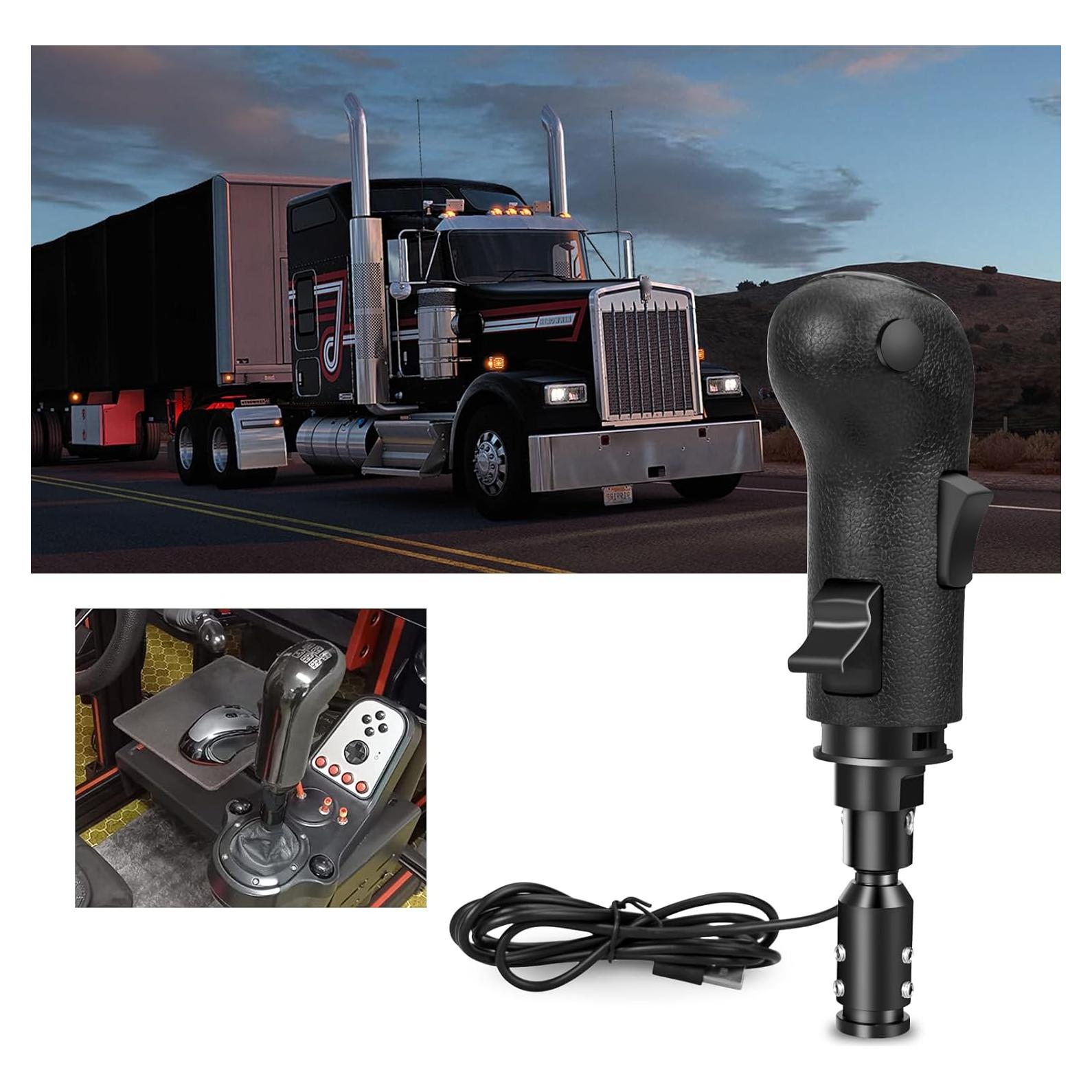 Cambiador USB Dexepe para Simulador de Camiones PC - Compatible G25 G27 G29 TH8A