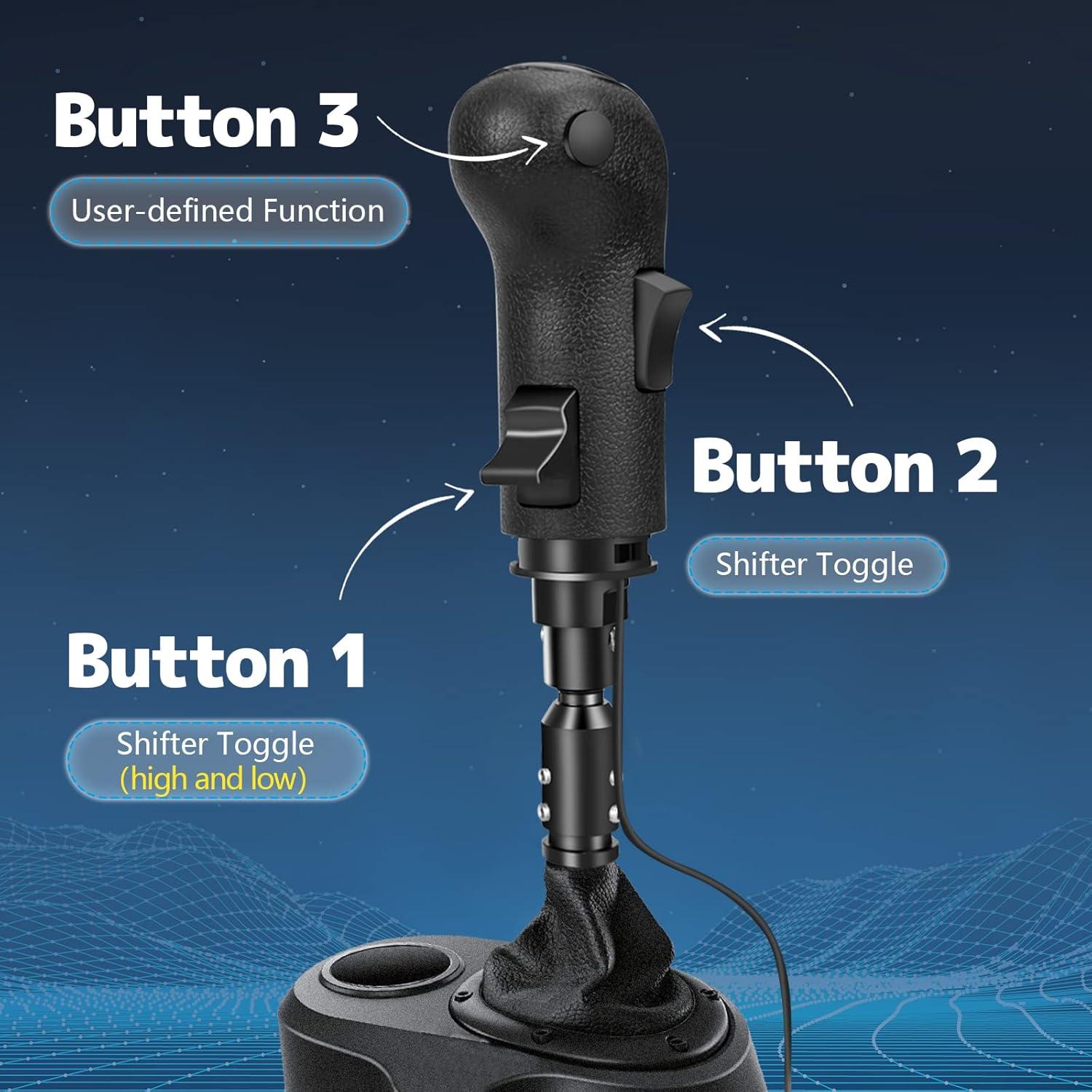 Cambiador USB Dexepe para Simulador de Camiones PC - Compatible G25 G27 G29 TH8A