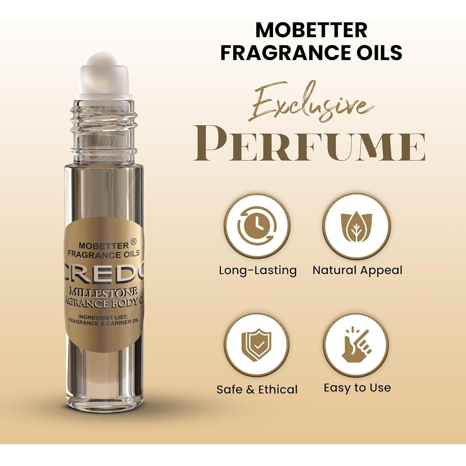 Aceite Corporal Unisex MoBetterTees 9.86 ml Roll On