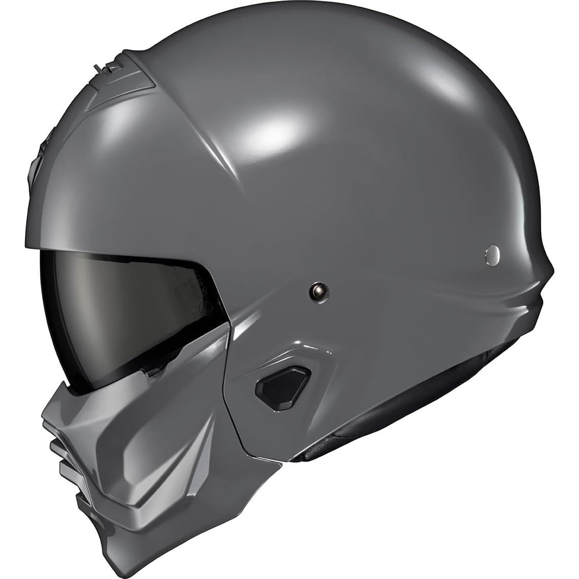 Casco Abierto ScorpionEXO Covert 2 Gris Cemento X-Pequeño