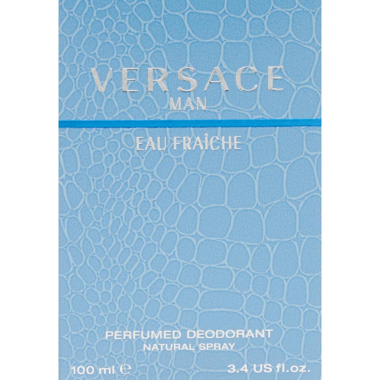 Desodorante Versace Man Eau Fraiche 100 ml Spray para Hombres