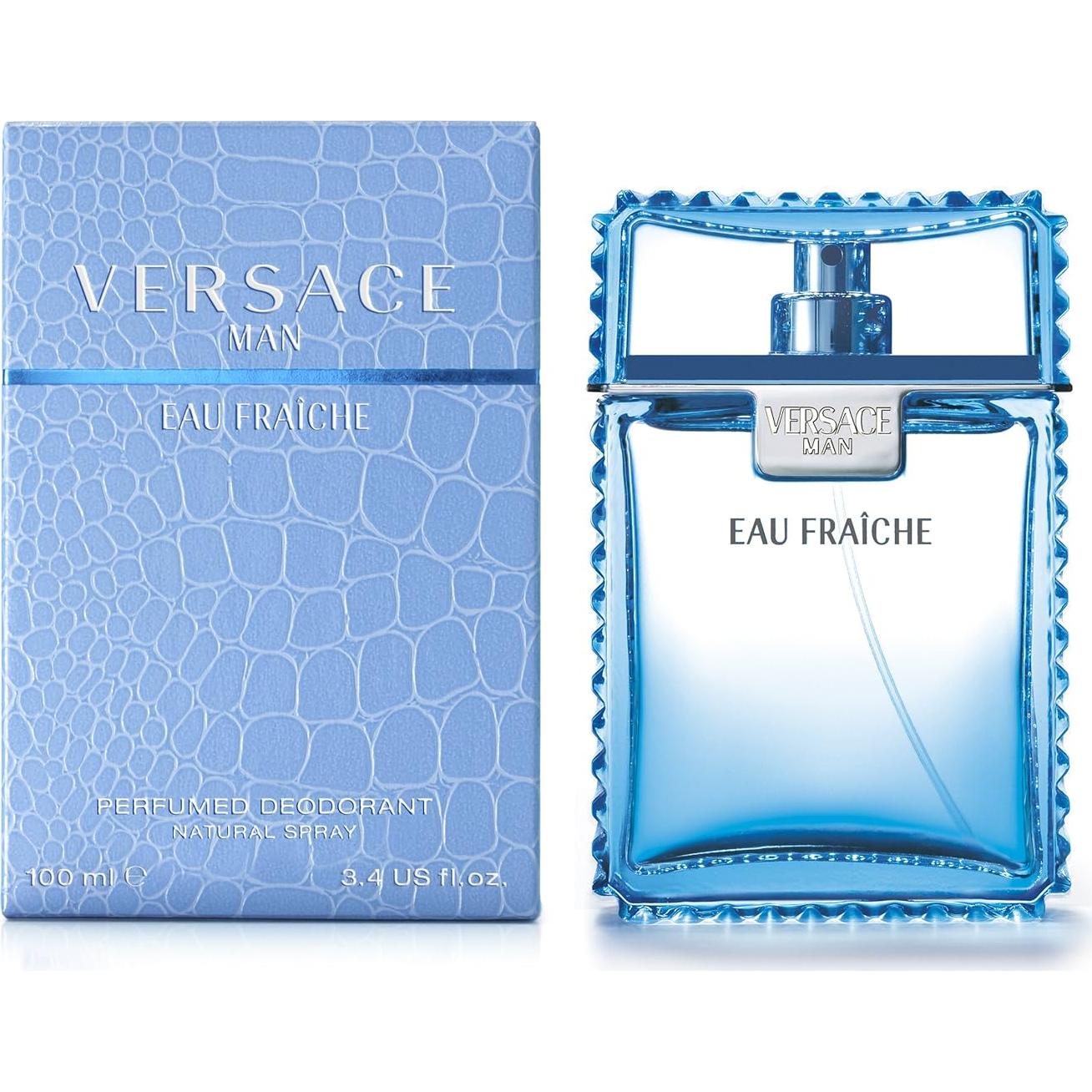 Desodorante Versace Man Eau Fraiche 100 ml Spray para Hombres
