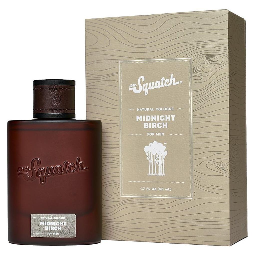 Colonia Natural Dr. Squatch Midnight Birch 50.3 ml - Aroma Amaderado