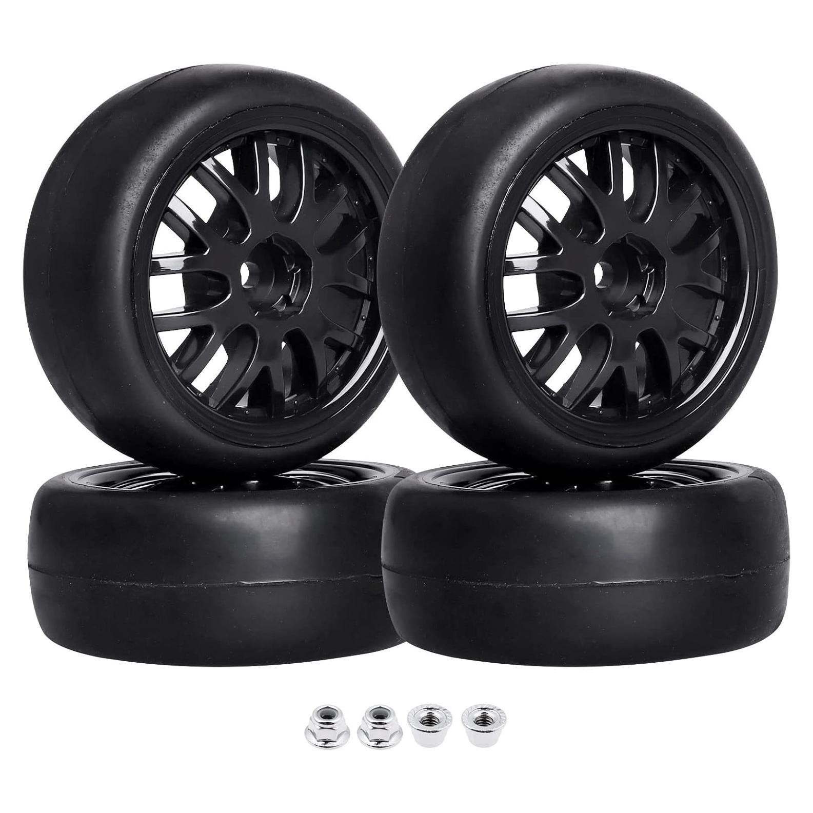 Ruedas y Llantas Hexagonales 12mm CrazyHobby 1/10 Juego de 4