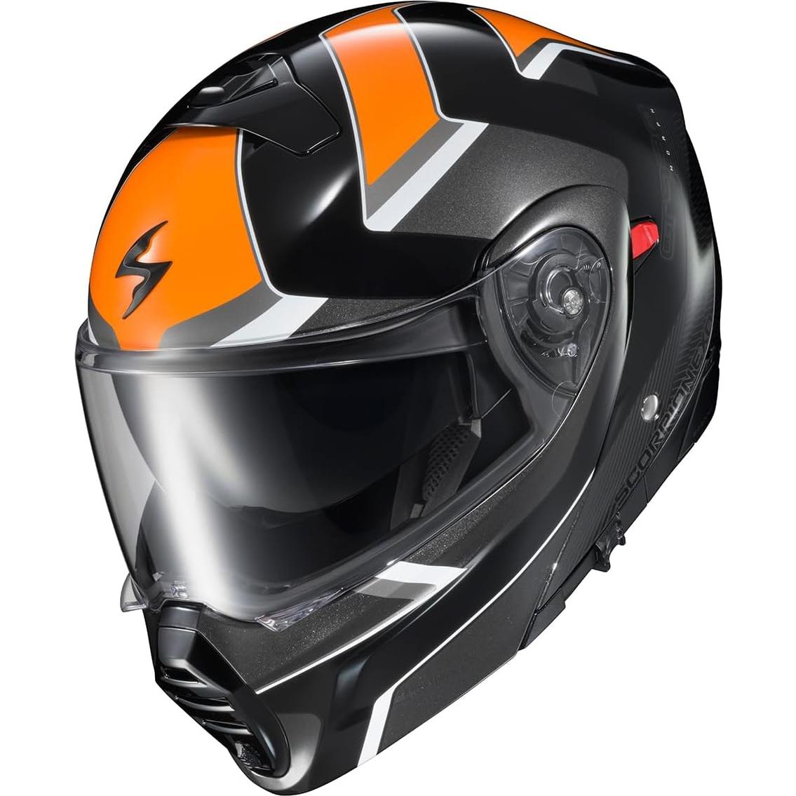 Casco Modular ScorpionEXO GT930 Naranja 3X-Large Bluetooth