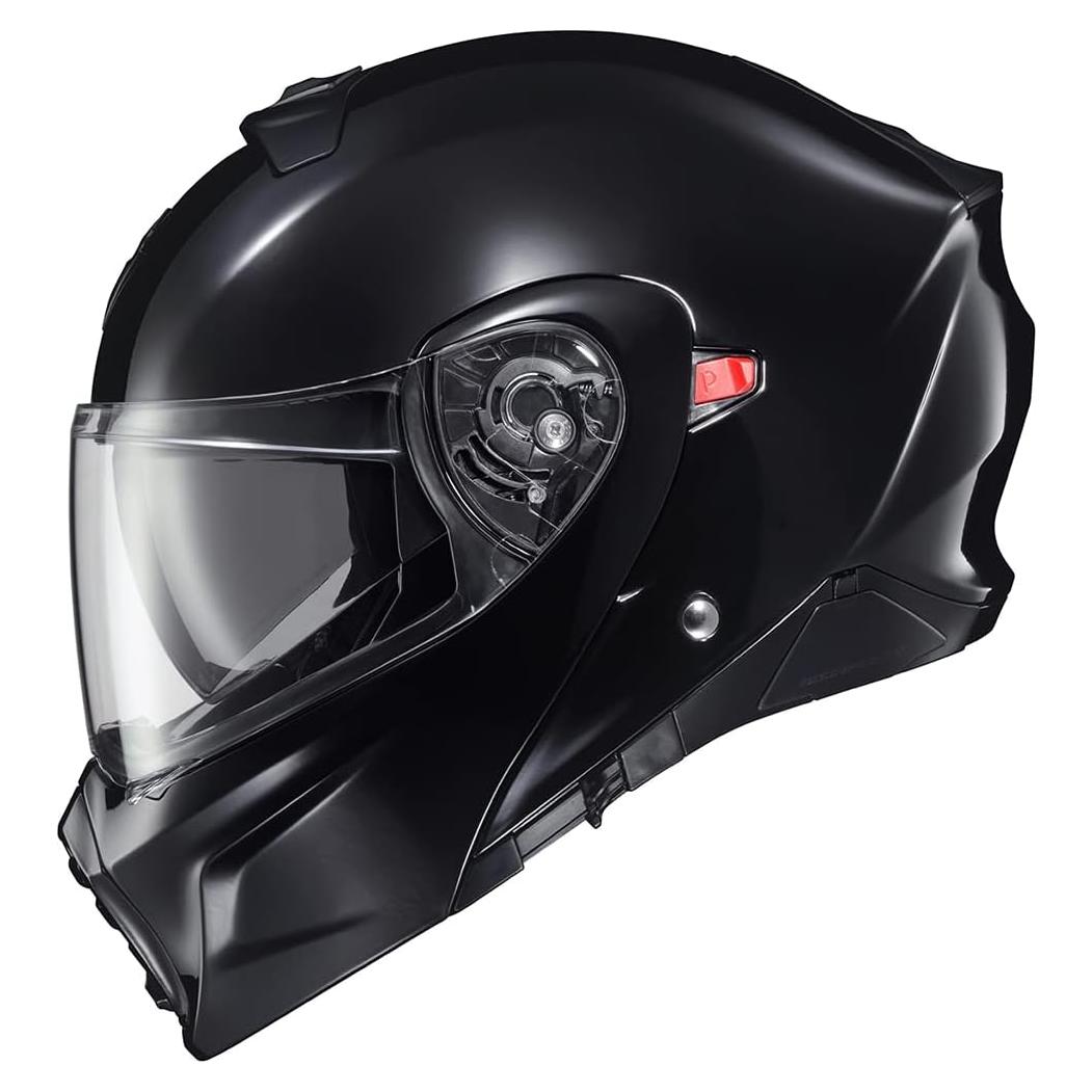 Casco ScorpionEXO GT930 Transformador Grande Negro Brillante