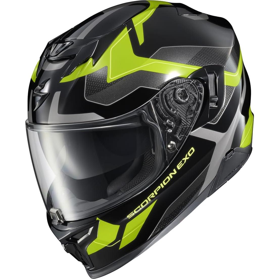 Casco Integral ScorpionEXO EXO-T520 Zuse Negro/Hi-Viz 2.18kg