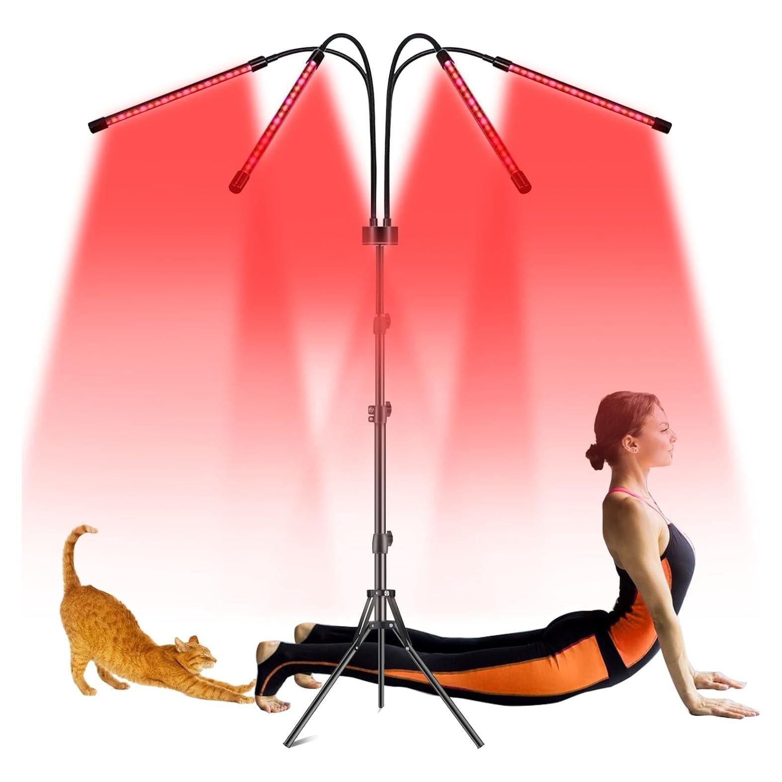 Lámpara de Terapia de Luz Roja y Infrarroja Haobei 660nm 850nm